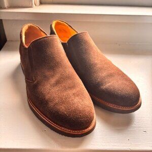 SAMUEL HUBBARD Frequent Traveler - Brown Suede Shoes
